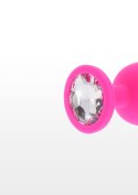 Diamond Booty Jewel Medium Pink