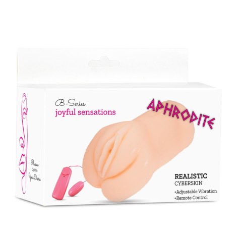 Masturbator-Vagina z wibracją 650g-AFRODYTA
