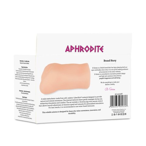 Masturbator-Vagina z wibracją 650g-AFRODYTA