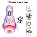 Masturbator posiada 7 potężnych funkcji ssania i wibracji - Vibrating Masturbation Cup , 7 Suction Power, 7 Vibration Setting