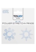 Power Stretchy Rings 2pcs Blue
