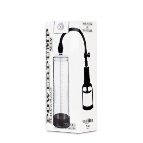 Pompka-Powerpump MAX - Black&Clear