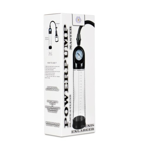 Pompka-Powerpump MASTER - Black&Clear