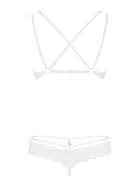 Bielizna-860-SET-2 komplet 2-częściowy biały L/XL