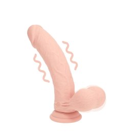Dual Density Rechargeable Liquid Silicone Vibrator - Curved with Weighted Balls - 6