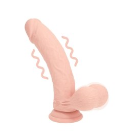 Dual Density Rechargeable Liquid Silicone Vibrator - Curved with Weighted Balls - 7