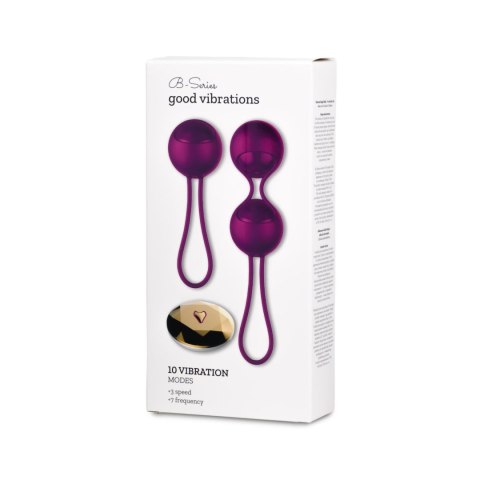 Kulki-Vibrating Silicone Kegel Balls Set USB 10 Function / Remote control