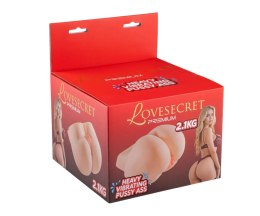 LoveSecret Premium - LS77 - Heavy Vibrating Pussy/Ass - 2.1 kg Realistic Design