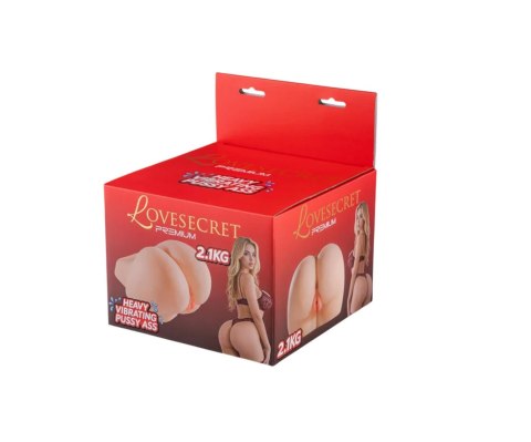 LoveSecret Premium - LS77 - Heavy Vibrating Pussy/Ass - 2.1 kg Realistic Design