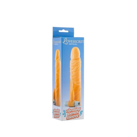 LoveSecret Sensual LS67 - Vibrating Penis Sleeve - Extra Stimulation - Soft & Stretchable