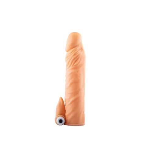 LoveSecret Sensual LS67 - Vibrating Penis Sleeve - Extra Stimulation - Soft & Stretchable