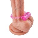 LoveSecret Sensual LS71 - Vibrating Cock Ring 02 - Pink - Battery Powered