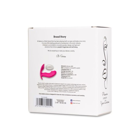 Stymulator-Silicone Panty Vibrator and Pulsator USB 10 Function / Heating