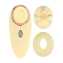 Aurie - AirTap Vibrator with Two Head Attachments - Yellow