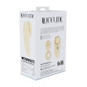 Aurie - AirTap Vibrator with Two Head Attachments - Yellow