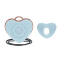 Luvie - Heart-shaped AirTap Vibrator - Blue