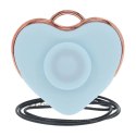 Luvie - Heart-shaped AirTap Vibrator - Blue