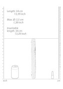 Realistic Double Dong - 13'' / 34 cm