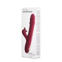 Silicone Vibrator - 7 rotating functions and 7 licking functions