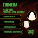 Chimera - Egg plug - White/Red