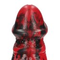 Dark Lycan Spawn - Silicone Dildo - Red/Black