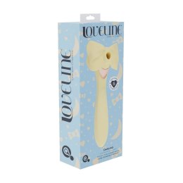 Darling - AirTap Wand Vibrator with Five Head Attachments - Yellow
