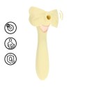 Darling - AirTap Wand Vibrator with Five Head Attachments - Yellow
