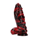 Demon Master - Silicone Dildo - Red/Black