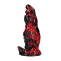 Hell Night Fiend - Silicone Dildo - Red/Black