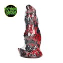 Hell Night Fiend - Silicone Dildo - Red/Black