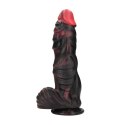 Infernal Demon - Silicone Dildo - Red/Black