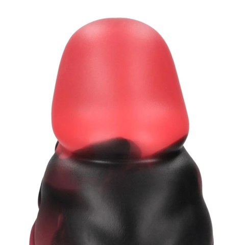 Infernal Demon - Silicone Dildo - Red/Black