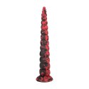 Infernal Tentacle Demon - Anal Snake - 14.8" / 37,5 cm - Red/Black