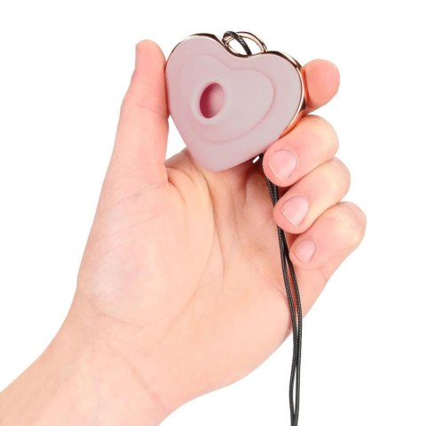 Luvie - Heart-shaped AirTap Vibrator - Pink