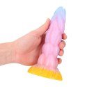Rainbow Canine - Silicone Butt Plug - Rainbow