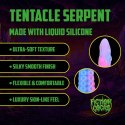 Tentacle Serpent - Anal Snake - 19.7" / 50 cm - Purple/Blue