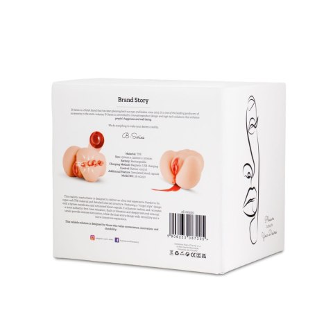Virgin Style Dual Entry Vibration Masturbator