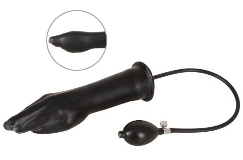 Inflatable Latex Hand black