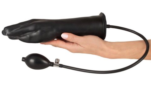 Inflatable Latex Hand black