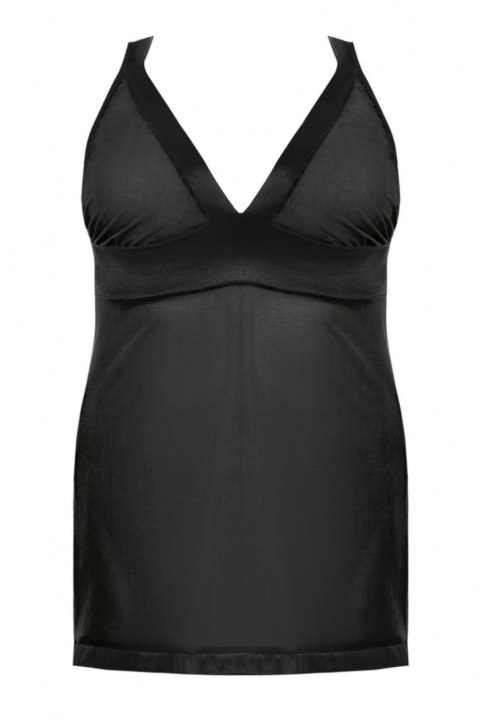 Samara black chemise XL+ ( czarna halka )