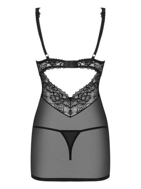 Bielizna- 867-CHE-1 koszulka i stringi L/XL