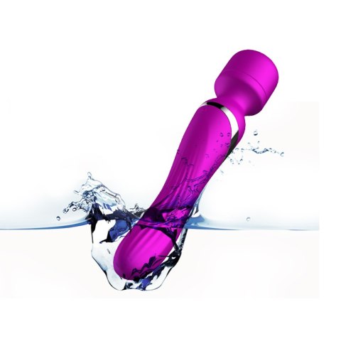 stymulator o podwójnym zastosowaniu.-Silicone Dual Massager USB 7+7 Function Purple