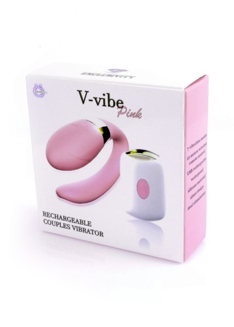 Wibrator dla PAR -V-Vibe Pink USB 7 funkcji wibracji