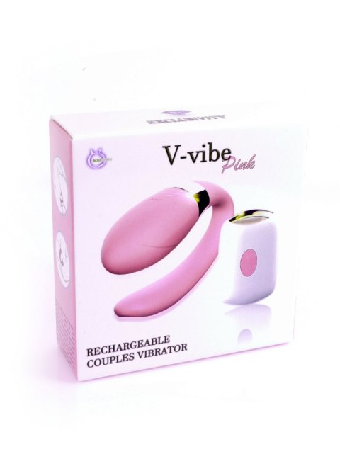 Wibrator dla PAR -V-Vibe Pink USB 7 funkcji wibracji