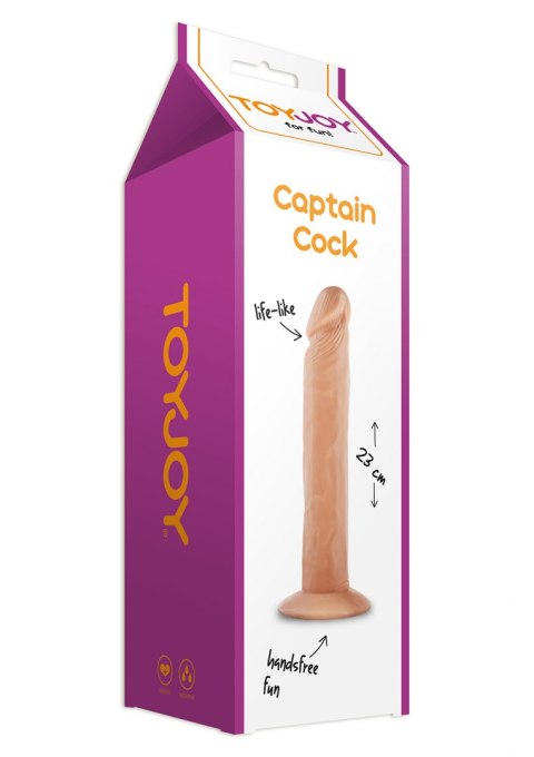 Dildo-CAPTAIN COCK 23CM DONG FLESH