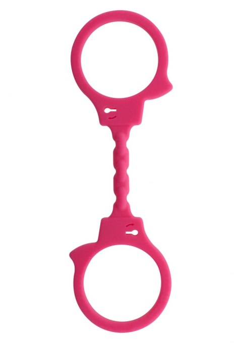 Kajdanki-STRETCHY FUN CUFFS PINK