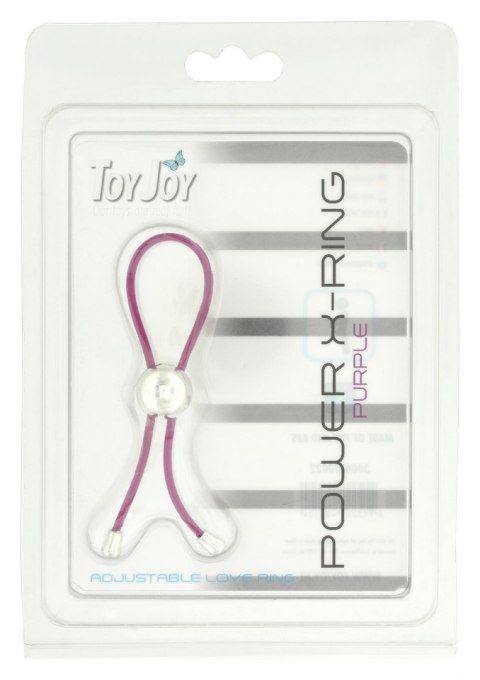 Pierścień-POWER X RING DARK PURPLE