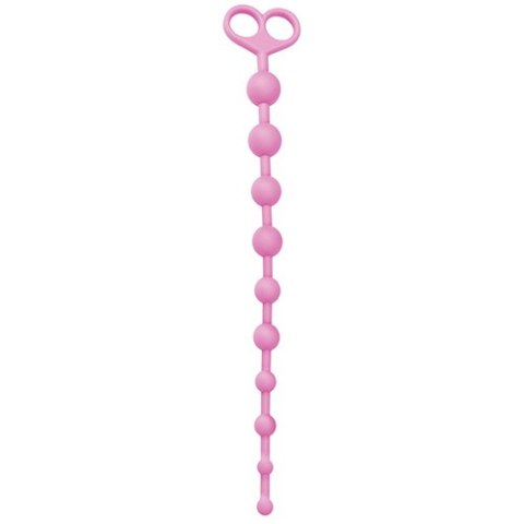 Plug/kulki-FALLO ANALE ANAL JUGGLING BALL SILICONE PINK