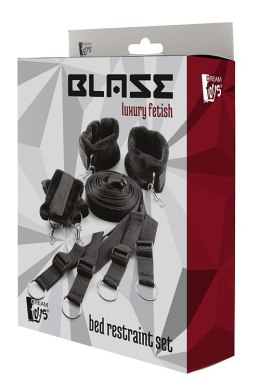 Zestaw Kajdnek na ręce i nogi z pasami na łóżko. BLAZE BED RESTRAINT SET
