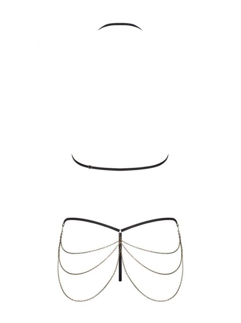 Bielizna-Redella komplet 2-częściowy czarny L/XL